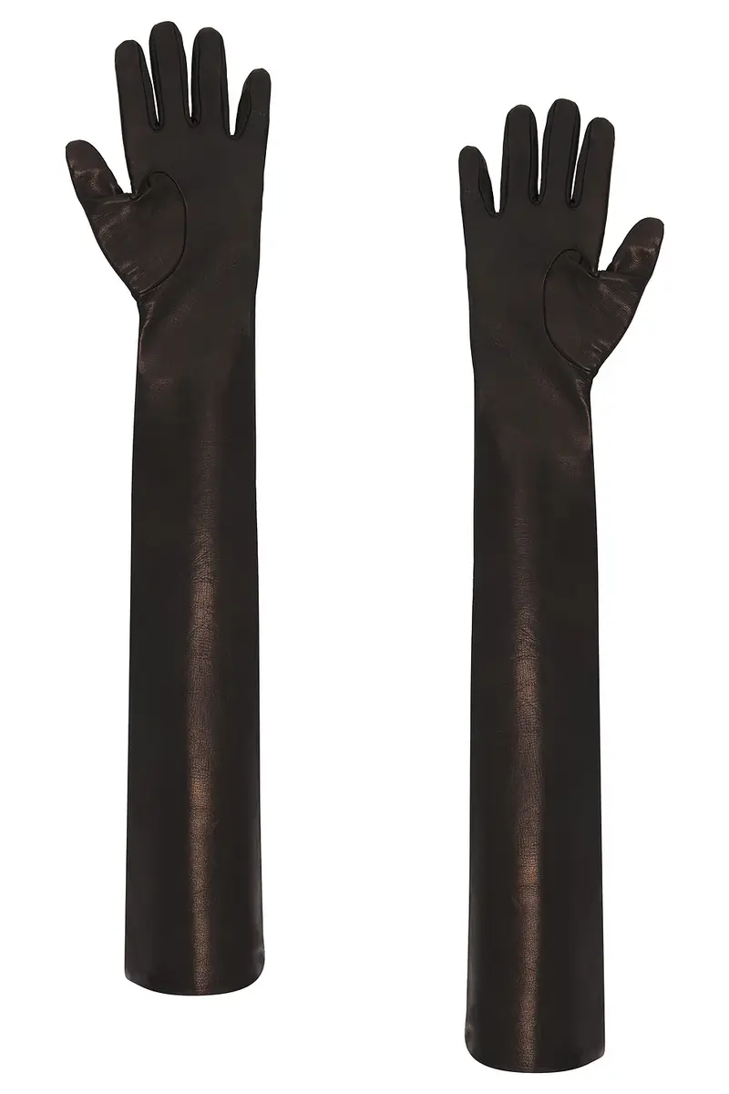 TOTEME Extra Long Leather Gloves | Thumbnail 2 TOTEME Extra Long Leather Gloves | Thumbnail 2