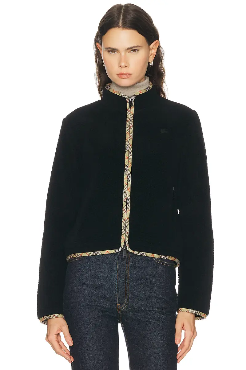 Burberry Felicia Fleece Jacket | Thumbnail 2