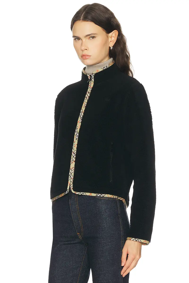Burberry Felicia Fleece Jacket | Thumbnail 3
