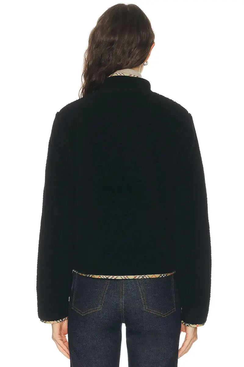 Burberry Felicia Fleece Jacket | Thumbnail 4