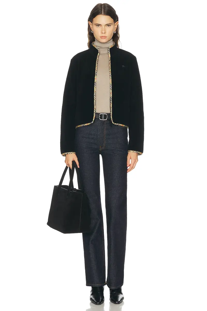 Burberry Felicia Fleece Jacket | Thumbnail 5