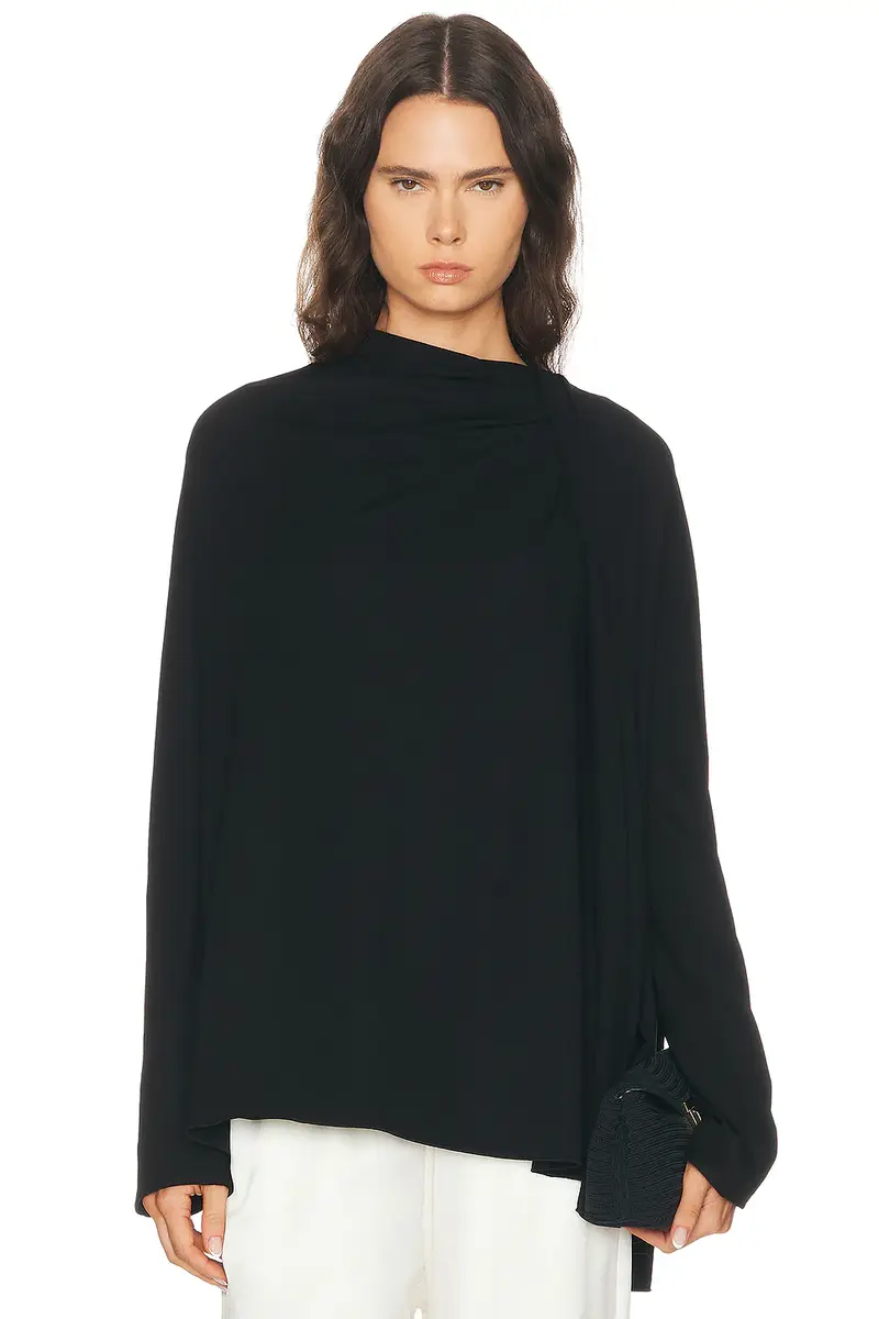 TOTEME Draped Blouse | Thumbnail 2 TOTEME Draped Blouse | Thumbnail 2