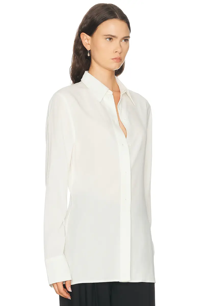 TOTEME Lightweight Wool Shirt | Thumbnail 2 TOTEME Lightweight Wool Shirt | Thumbnail 2