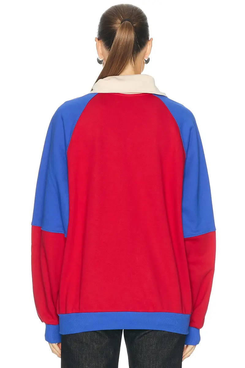 Stella McCartney Colour Block High Neck Sweatshirt | Thumbnail 3 Stella McCartney Colour Block High Neck Sweatshirt | Thumbnail 3