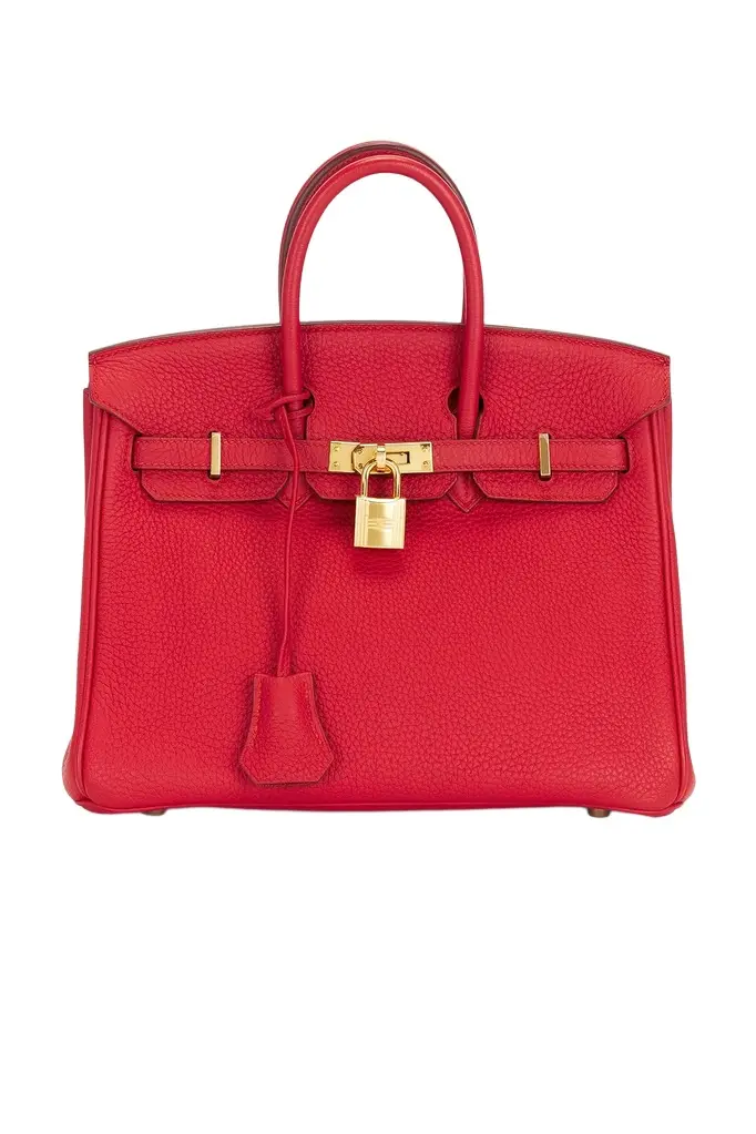 HERMÈS Hermes Togo Birkin 25 Handbag