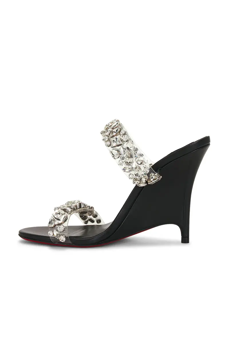 Christian Louboutin Solo Zee Jewel 100 Wedge Sandal | Thumbnail 5 Christian Louboutin Solo Zee Jewel 100 Wedge Sandal | Thumbnail 5