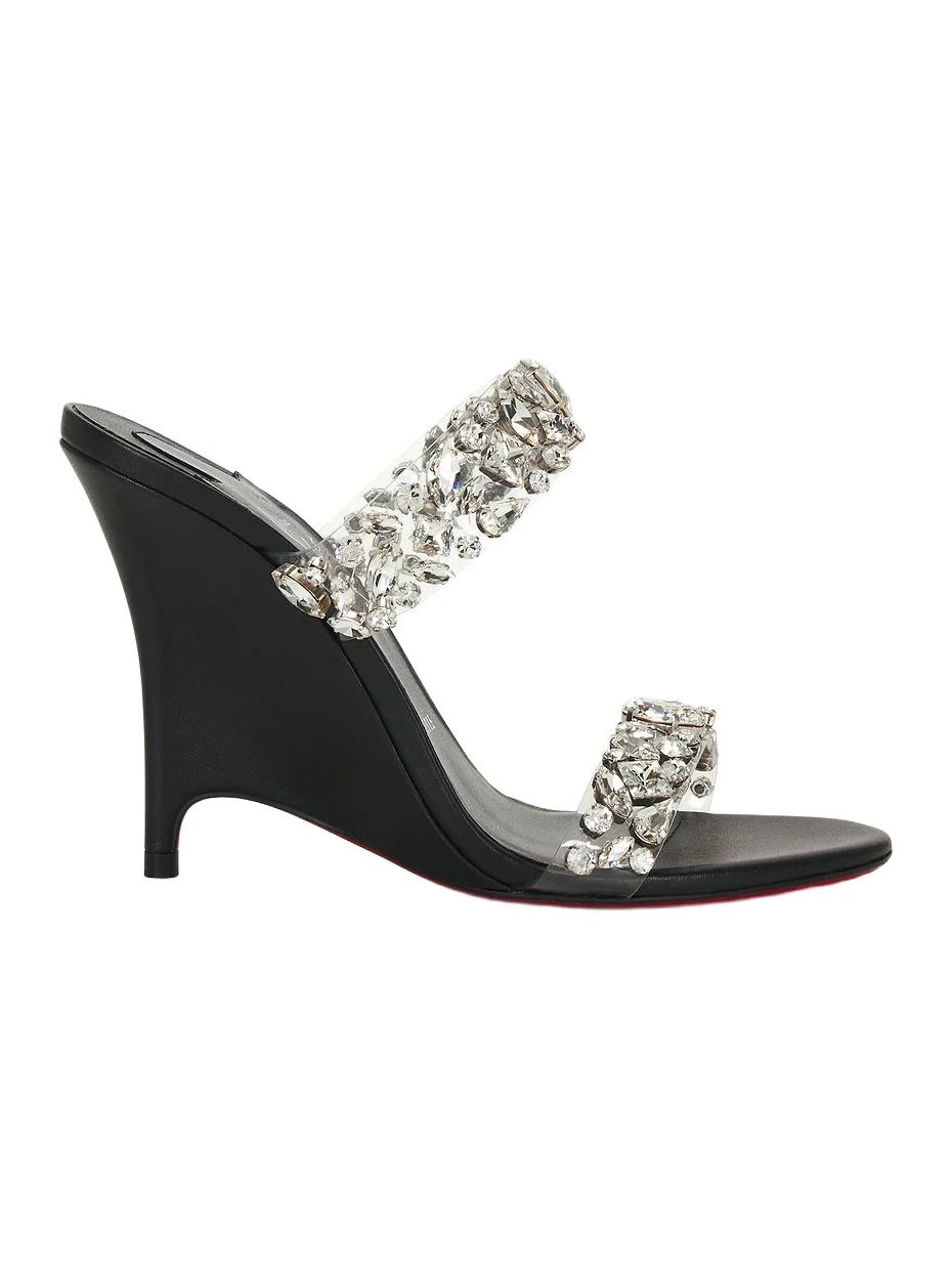 Christian Louboutin Solo Zee Jewel 100 Wedge Sandal
