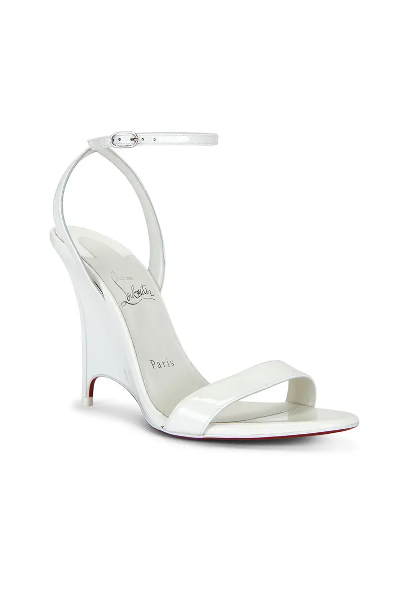 Christian Louboutin Zeezeenella 100 Wedge Sandal | Thumbnail 2 Christian Louboutin Zeezeenella 100 Wedge Sandal | Thumbnail 2