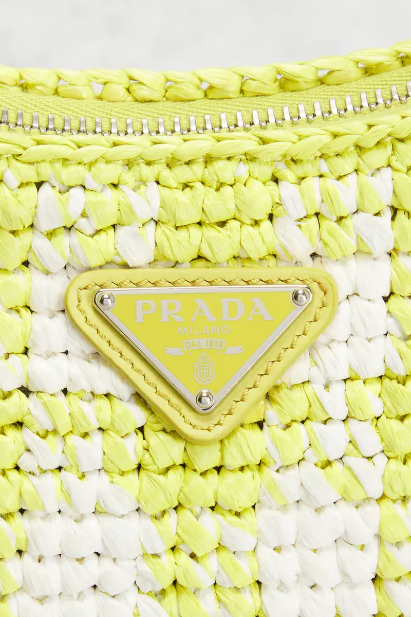 Prada Prada Raffia Crochet Re-Edition 2005 Shoulder Bag | Thumbnail 6 Prada Prada Raffia Crochet Re-Edition 2005 Shoulder Bag | Thumbnail 6