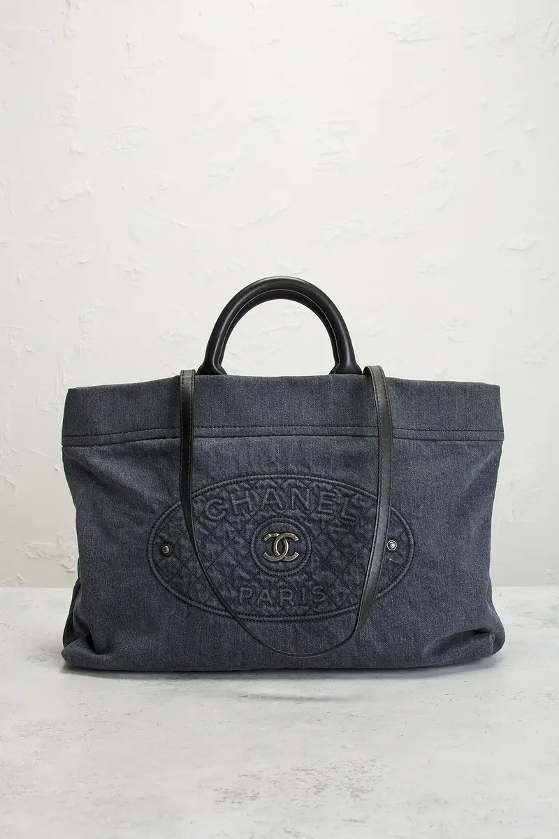 Chanel Chanel Denim Tote Bag | Thumbnail 2