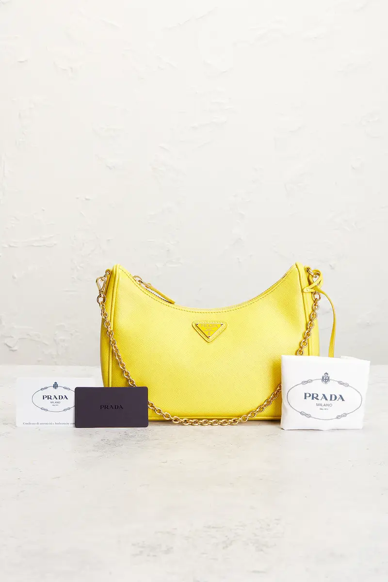 Prada Prada Saffiano Re-Edition 2005 Shoulder Bag | Thumbnail 8 Prada Prada Saffiano Re-Edition 2005 Shoulder Bag | Thumbnail 8