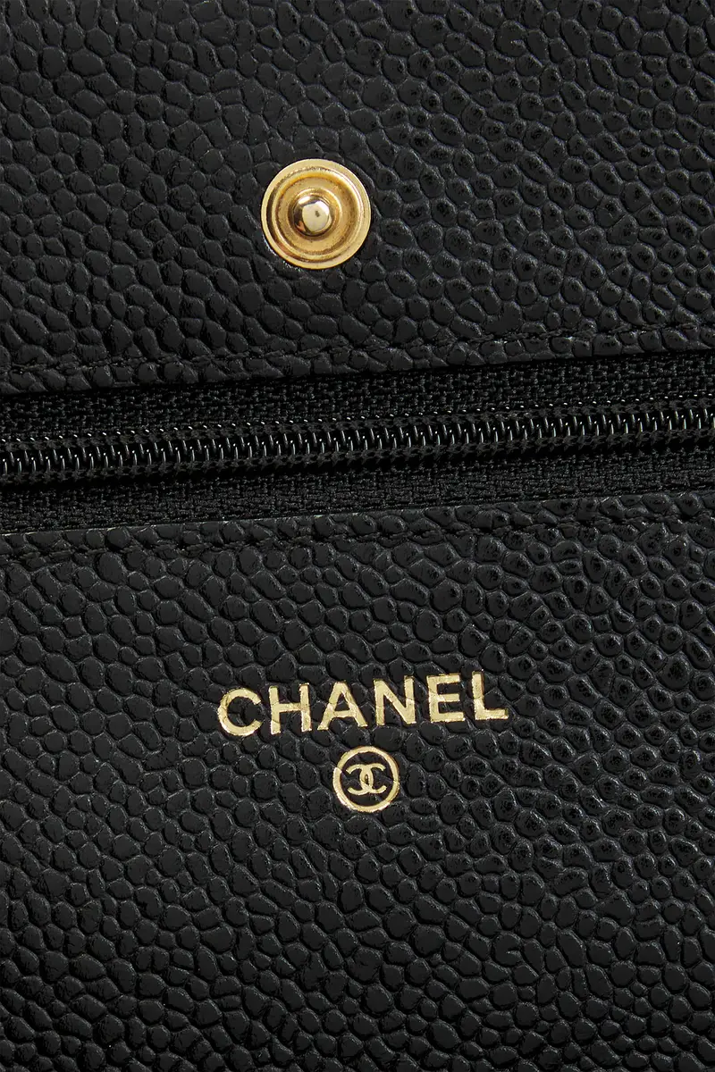 Chanel Chanel Caviar Classic Wallet On Chain | Thumbnail 5