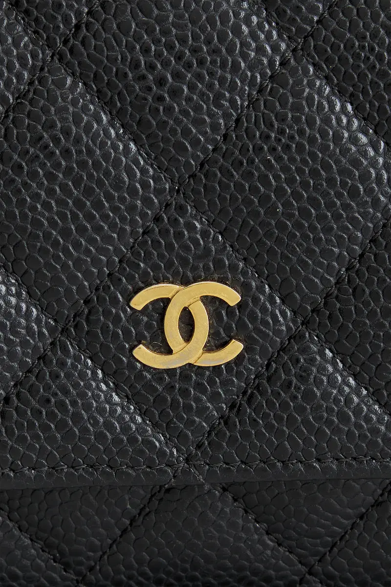 Chanel Chanel Caviar Classic Wallet On Chain | Thumbnail 6