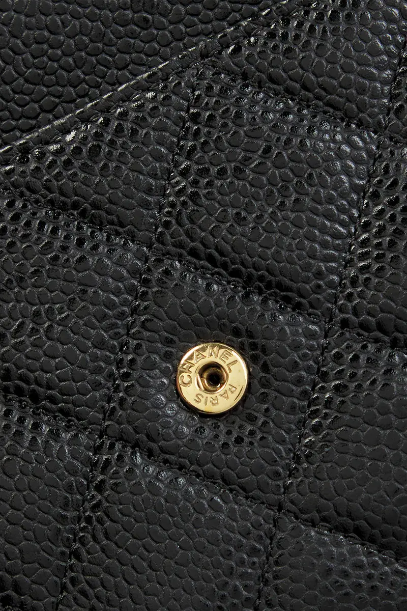 Chanel Chanel Caviar Classic Wallet On Chain | Thumbnail 7