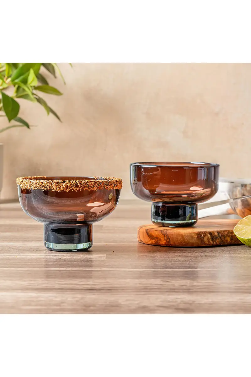 Verve Culture Set Of 2 Tamarind Margarita Glass | Thumbnail 5 Verve Culture Set Of 2 Tamarind Margarita Glass | Thumbnail 5