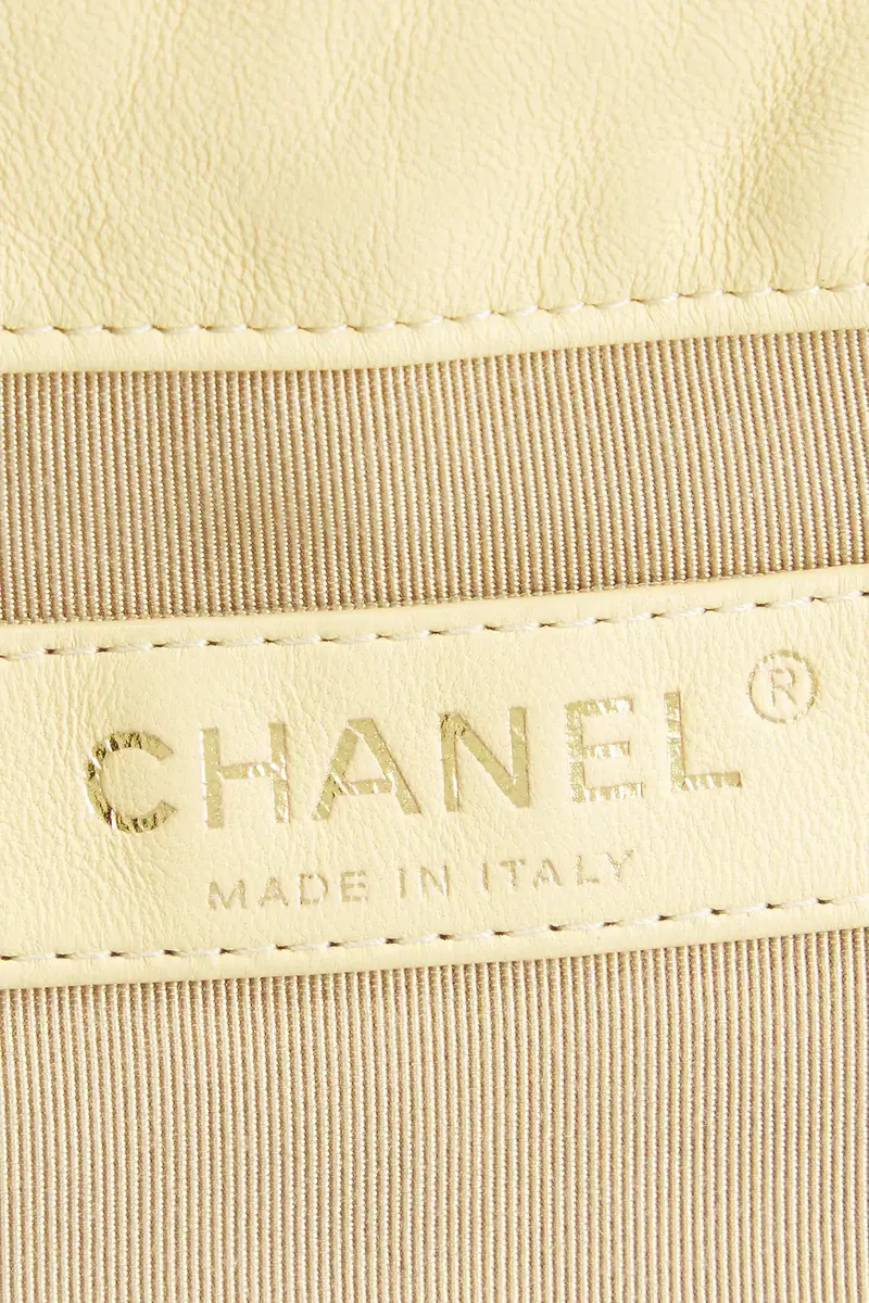 Chanel Chanel Lambskin Chain Frame Drawstring Bucket Bag | Thumbnail 5 Chanel Chanel Lambskin Chain Frame Drawstring Bucket Bag | Thumbnail 5