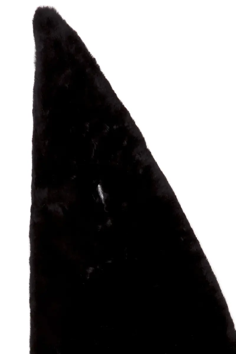 Nour Hammour Sena Shearling Pull Scarf | Thumbnail 4 Nour Hammour Sena Shearling Pull Scarf | Thumbnail 4