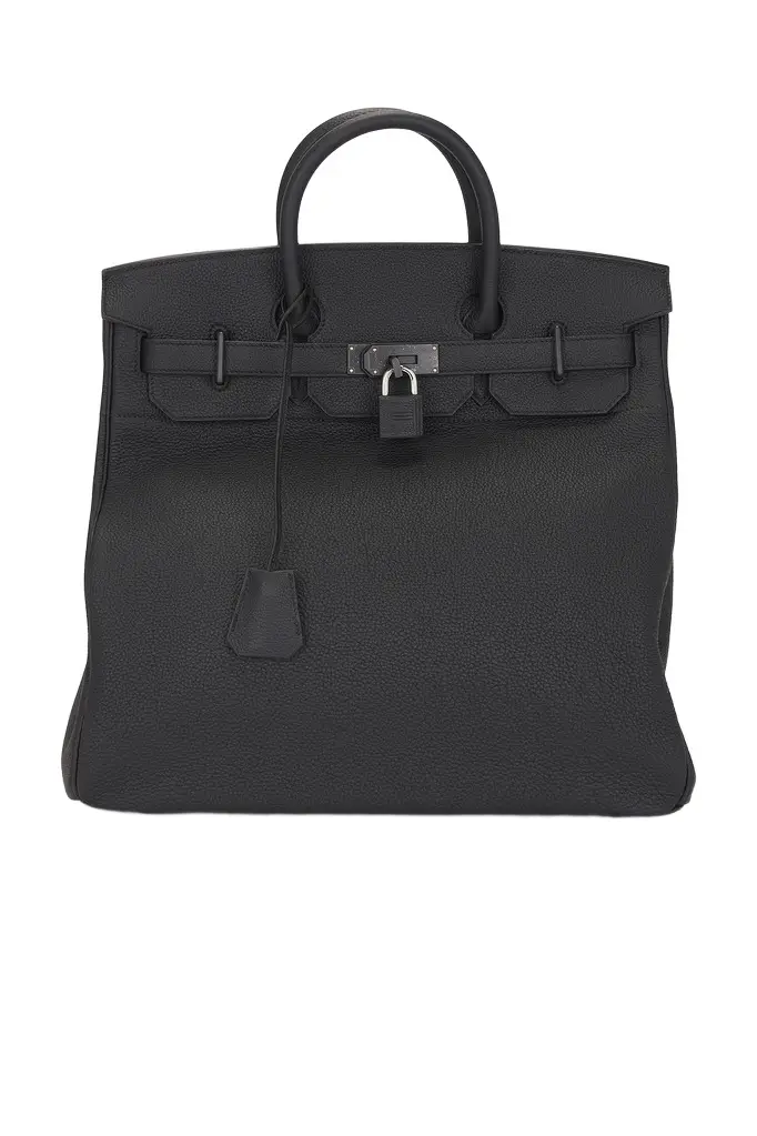 HERMÈS Hermes Togo Haut A Courroies Birkin 40 Handbag
