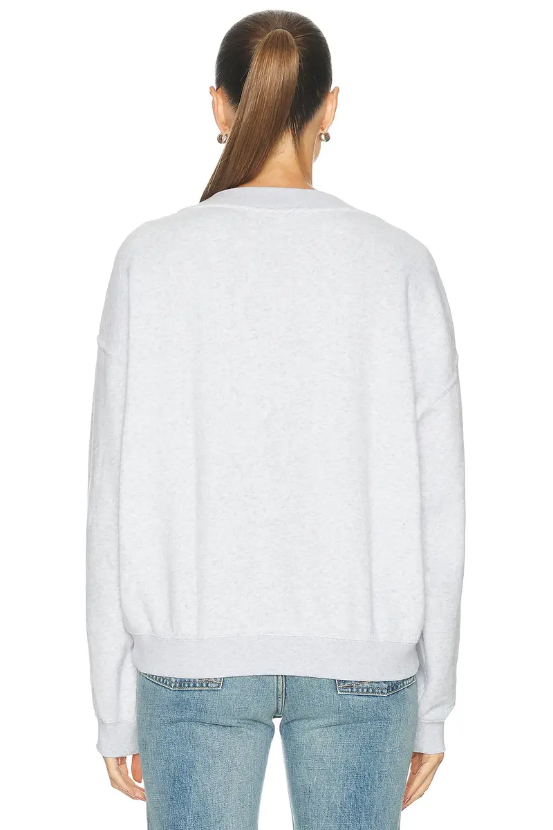 American Vintage Baptown V-Neck Sweatshirt | Thumbnail 3 American Vintage Baptown V-Neck Sweatshirt | Thumbnail 3