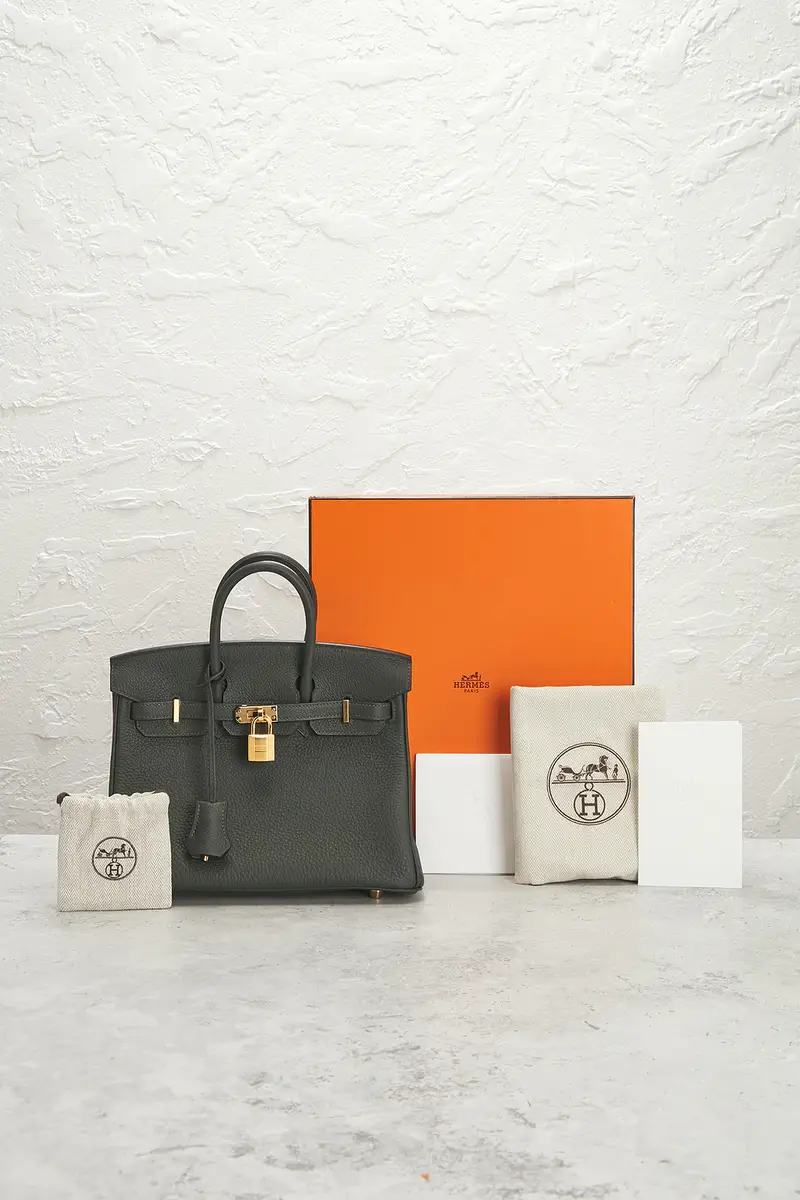 HERMÈS Hermes Togo Birkin 25 Handbag | Thumbnail 9 HERMÈS Hermes Togo Birkin 25 Handbag | Thumbnail 9