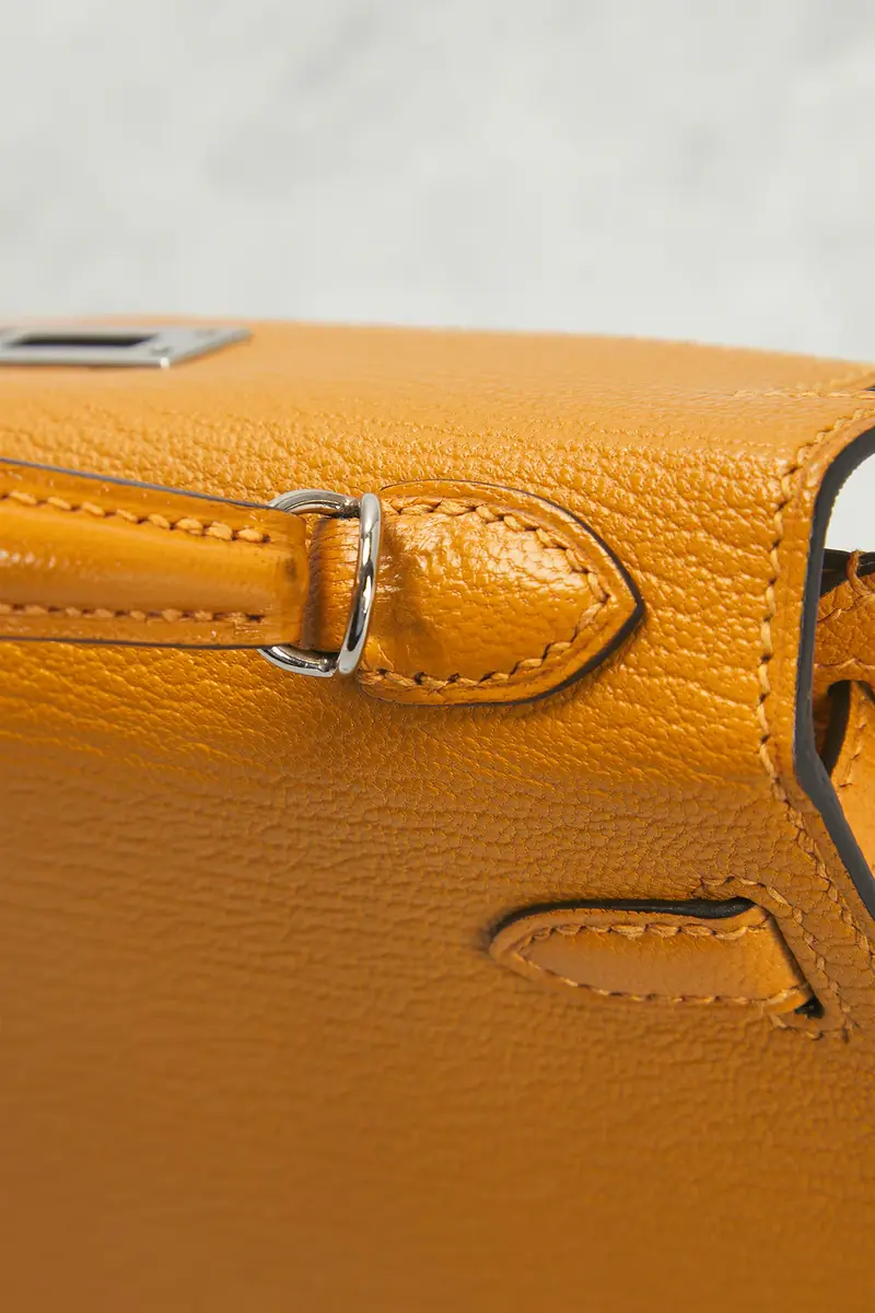 HERMÈS Hermes Chevre Kelly 20 Handbag | Thumbnail 7 HERMÈS Hermes Chevre Kelly 20 Handbag | Thumbnail 7