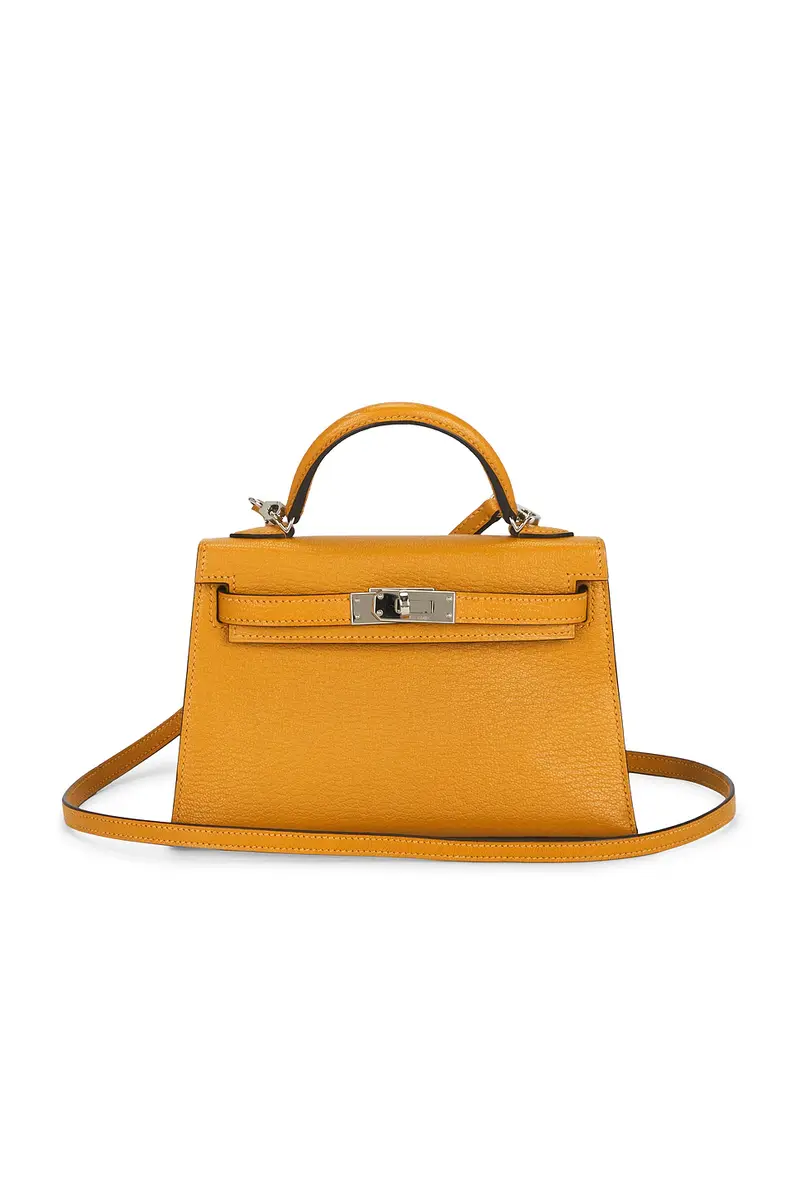 HERMÈS Hermes Chevre Kelly 20 Handbag