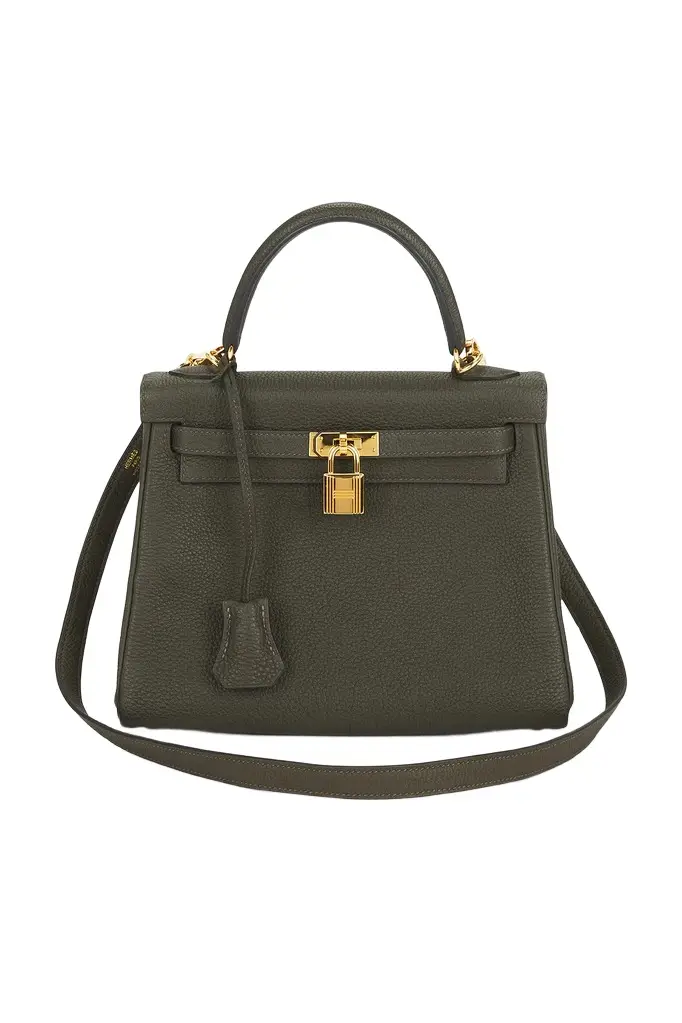 HERMÈS Hermes Togo Kelly 25 Handbag
