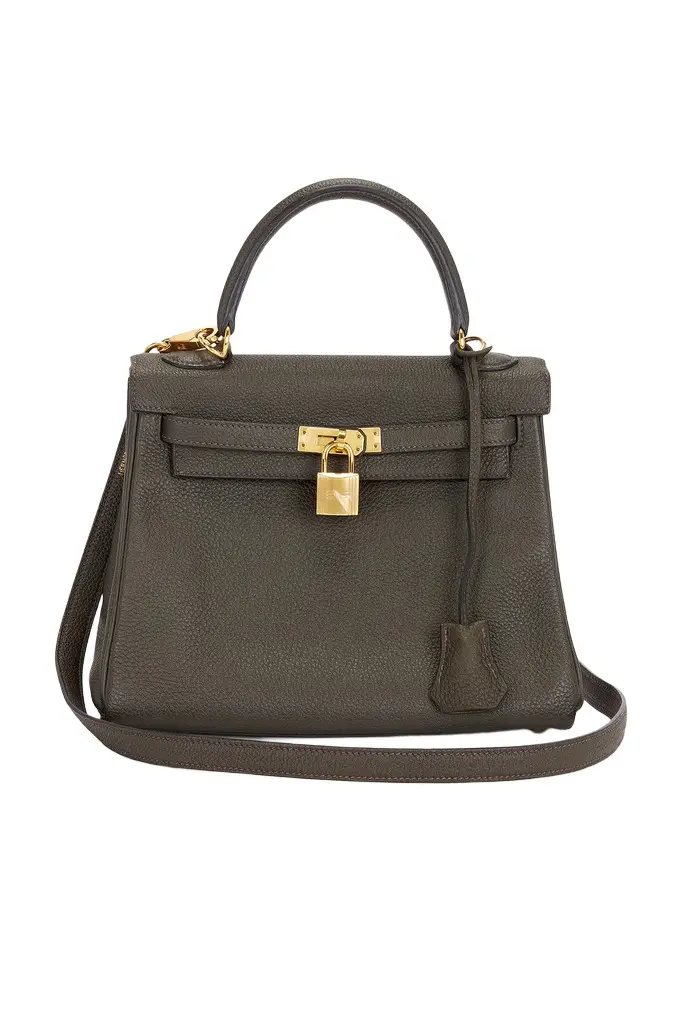 HERMÈS Hermes Togo Kelly 25 Handbag