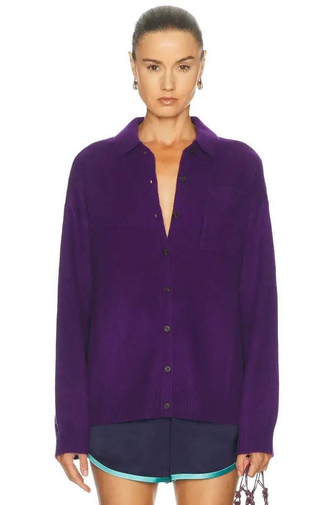 Staud Cameron Cashmere Cardigan