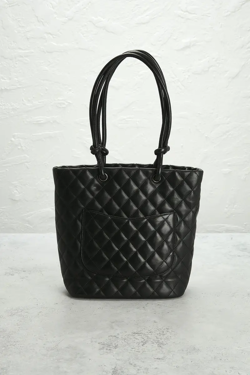 Chanel Chanel Lambskin Medium Cambon Tote Bag | Thumbnail 3 Chanel Chanel Lambskin Medium Cambon Tote Bag | Thumbnail 3