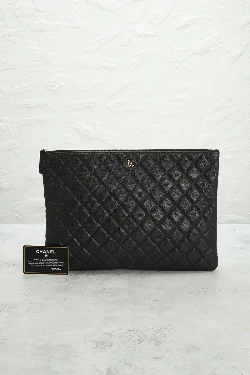 Chanel Chanel Calfskin O Case Clutch | Thumbnail 9