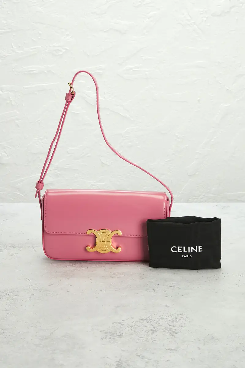 Celine Celine Claude Triomphe Shoulder Bag | Thumbnail 9