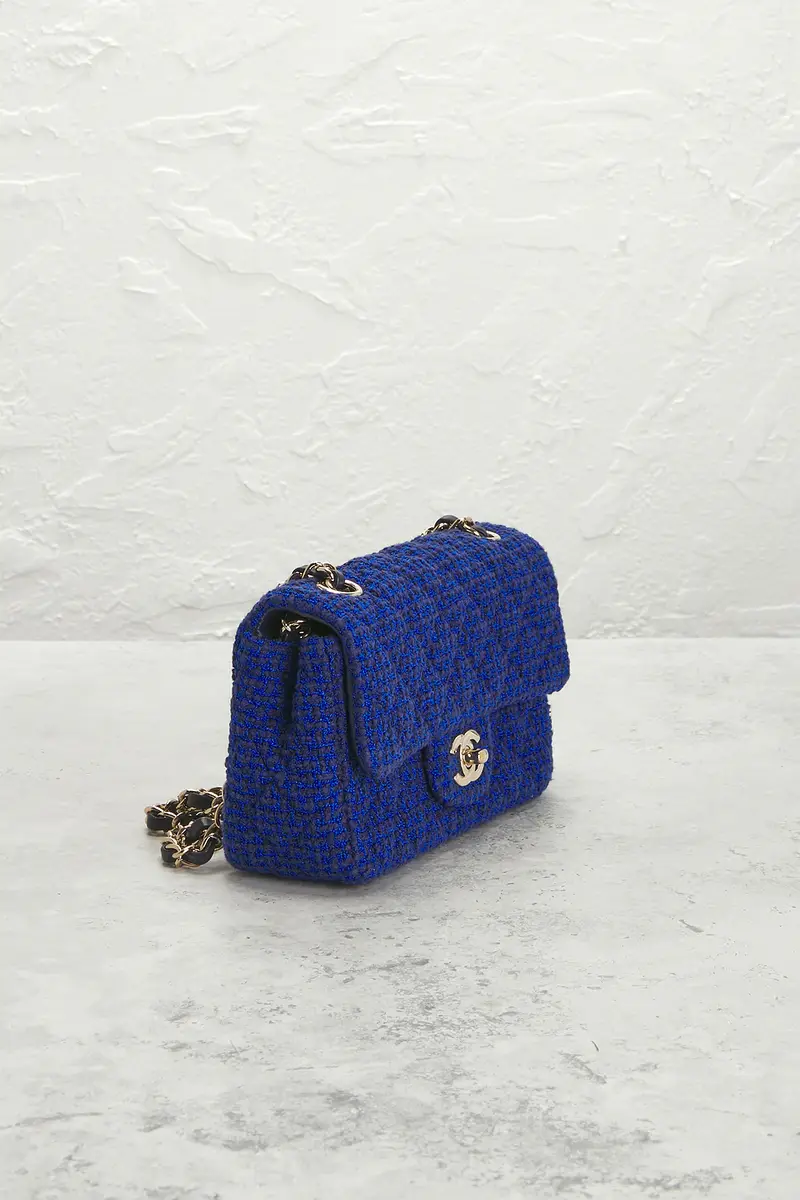 Chanel Chanel Tweed Mini Flap Bag | Thumbnail 4 Chanel Chanel Tweed Mini Flap Bag | Thumbnail 4