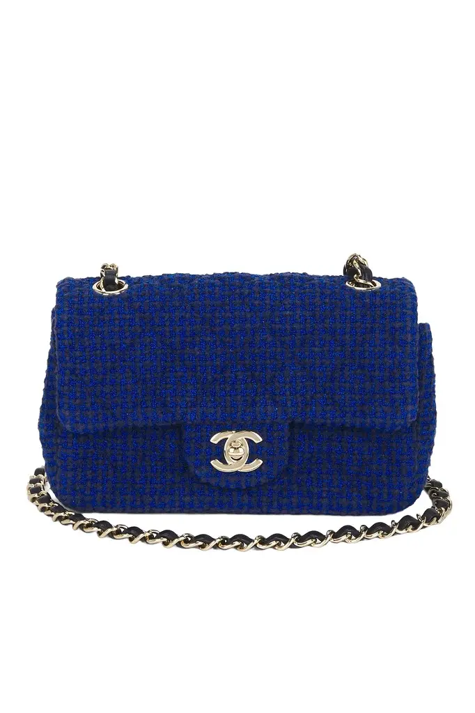 Chanel Tweed Mini Flap Bag