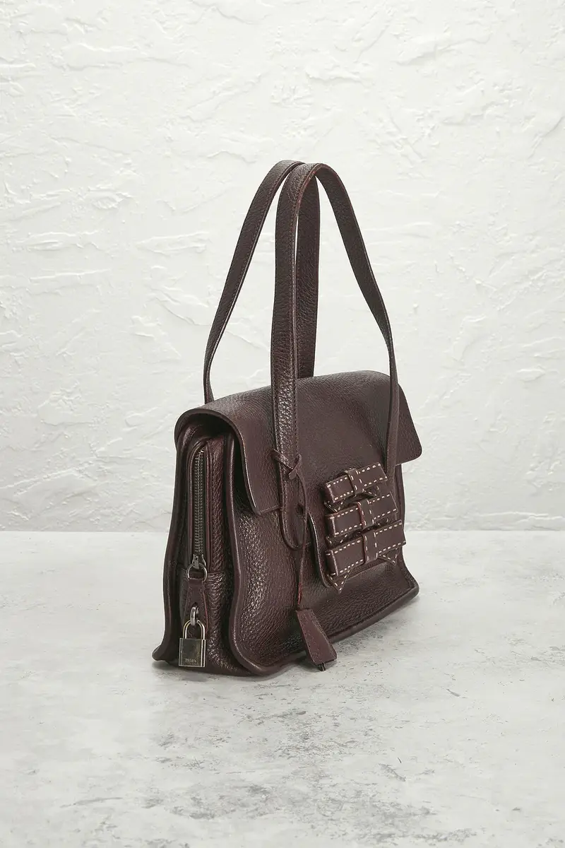 Prada Prada Stitch Ribbon Handbag | Thumbnail 4 Prada Prada Stitch Ribbon Handbag | Thumbnail 4
