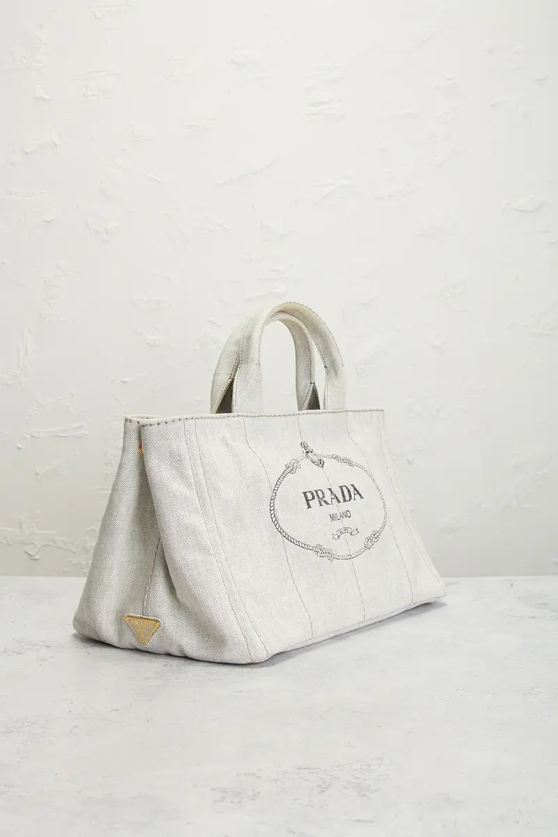 Prada Prada Canapa Tote Bag | Thumbnail 4
