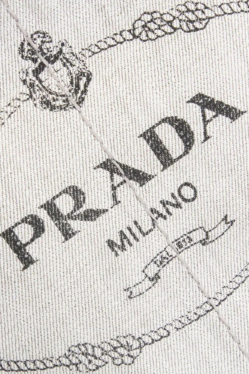 Prada Prada Canapa Tote Bag | Thumbnail 6