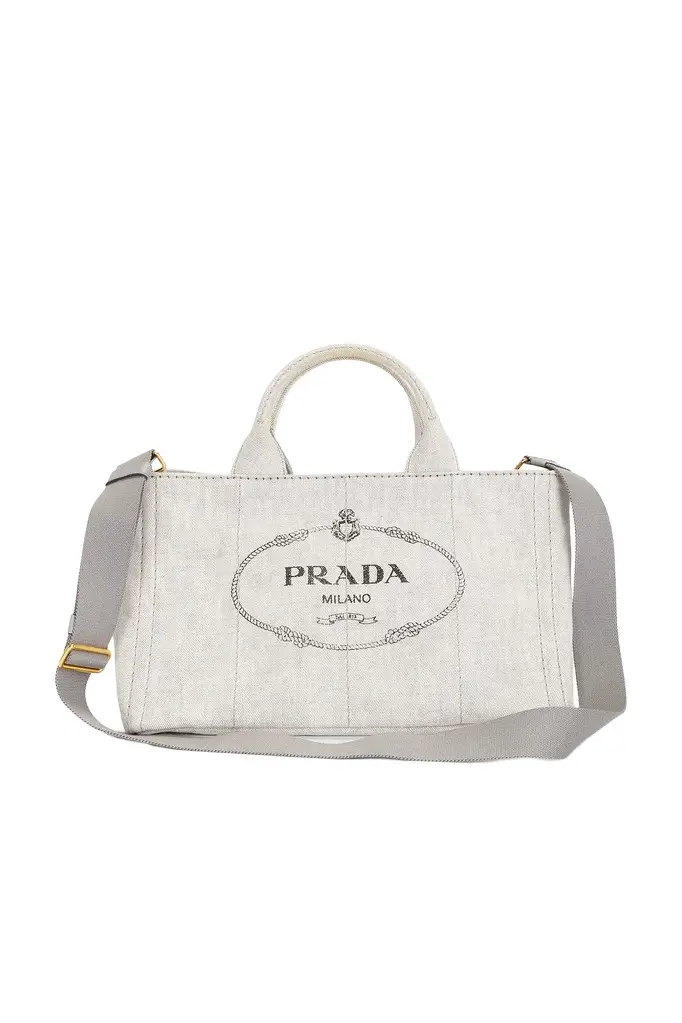 Prada Prada Canapa Tote Bag