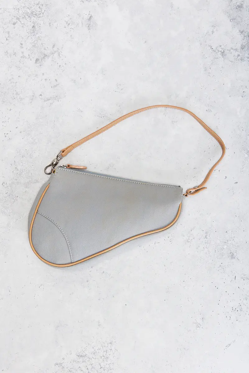 Dior Dior Denim Pochette Saddle Bag | Thumbnail 2 Dior Dior Denim Pochette Saddle Bag | Thumbnail 2