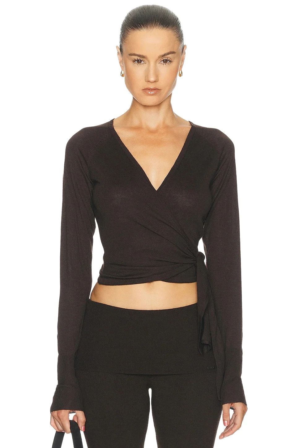 Essential Sweaters Wrap Sweater