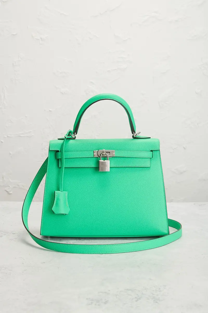 HERMÈS Hermes Epsom Kelly 25 Sellier Handbag | Thumbnail 2 HERMÈS Hermes Epsom Kelly 25 Sellier Handbag | Thumbnail 2