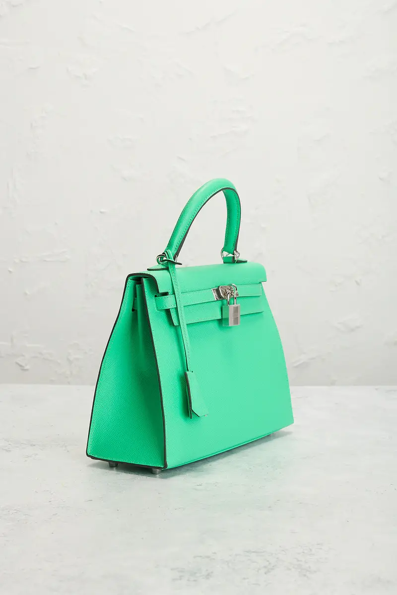 HERMÈS Hermes Epsom Kelly 25 Sellier Handbag | Thumbnail 4 HERMÈS Hermes Epsom Kelly 25 Sellier Handbag | Thumbnail 4