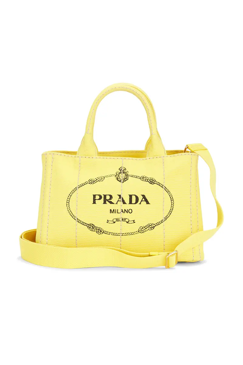 Prada Prada Canapa Tote Bag