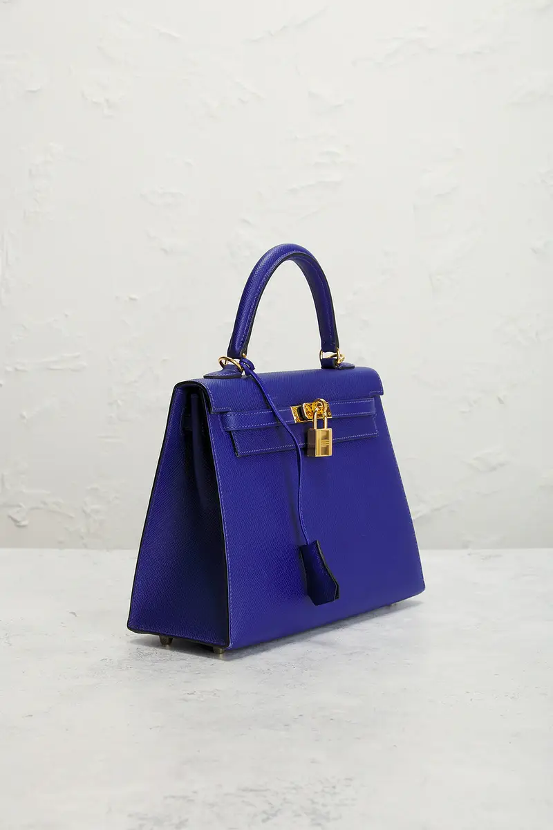 HERMÈS Hermes Epsom Kelly 25 Sellier Handbag | Thumbnail 4 HERMÈS Hermes Epsom Kelly 25 Sellier Handbag | Thumbnail 4