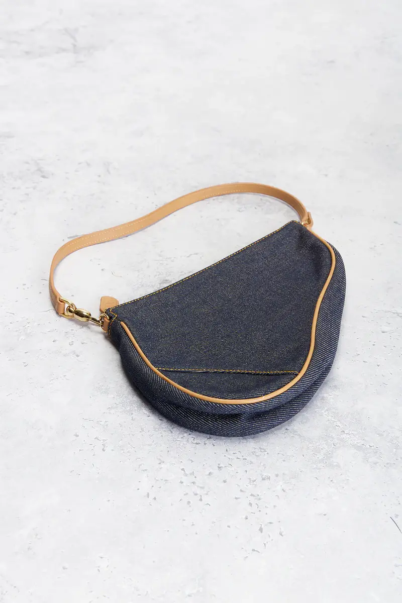 Dior Dior Denim Pochette Saddle Bag | Thumbnail 4 Dior Dior Denim Pochette Saddle Bag | Thumbnail 4