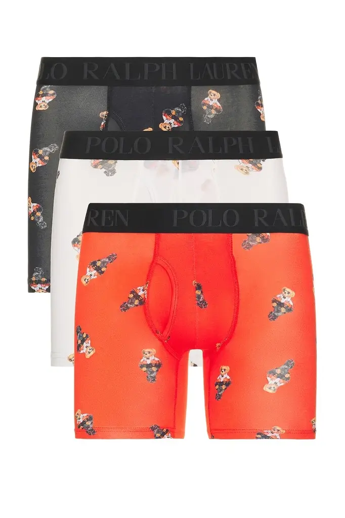 Polo Ralph Lauren 4D Flex Holiday Gift Set Boxer Brief 3 Pack