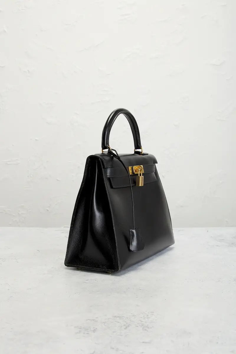 HERMÈS Hermes Box Kelly 28 Sellier Handbag | Thumbnail 4