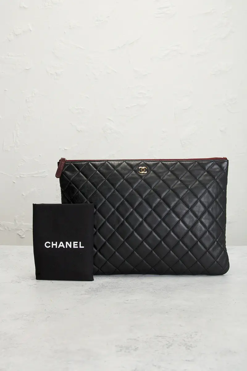 Chanel Chanel Lambskin O Case Clutch | Thumbnail 9