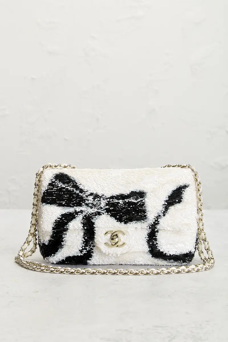 Chanel Chanel Sequin Ribbon Mini Rectangular Flap Bag | Thumbnail 2 Chanel Chanel Sequin Ribbon Mini Rectangular Flap Bag | Thumbnail 2