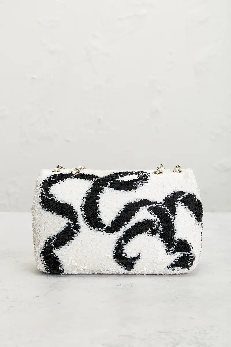 Chanel Chanel Sequin Ribbon Mini Rectangular Flap Bag | Thumbnail 3 Chanel Chanel Sequin Ribbon Mini Rectangular Flap Bag | Thumbnail 3